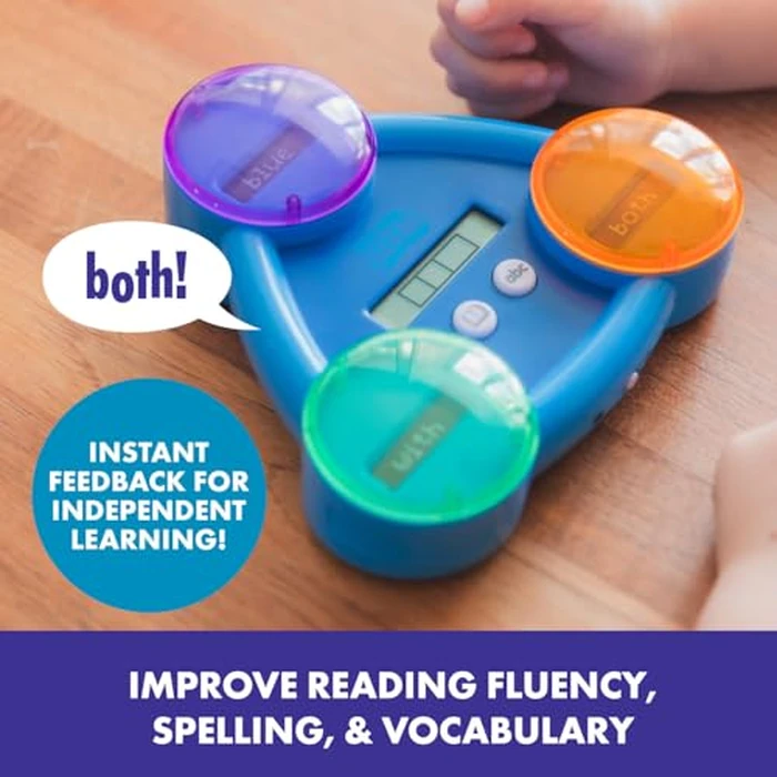 Educational Insights Sight Word Slam - Kindergarten Learning Activities, Sight Word Games, Electronic Phonics Flash Cards, Reading Games for Kids 5-7, Learn to Read CVC Words, Literacy Development by Educational Insights - Image 4