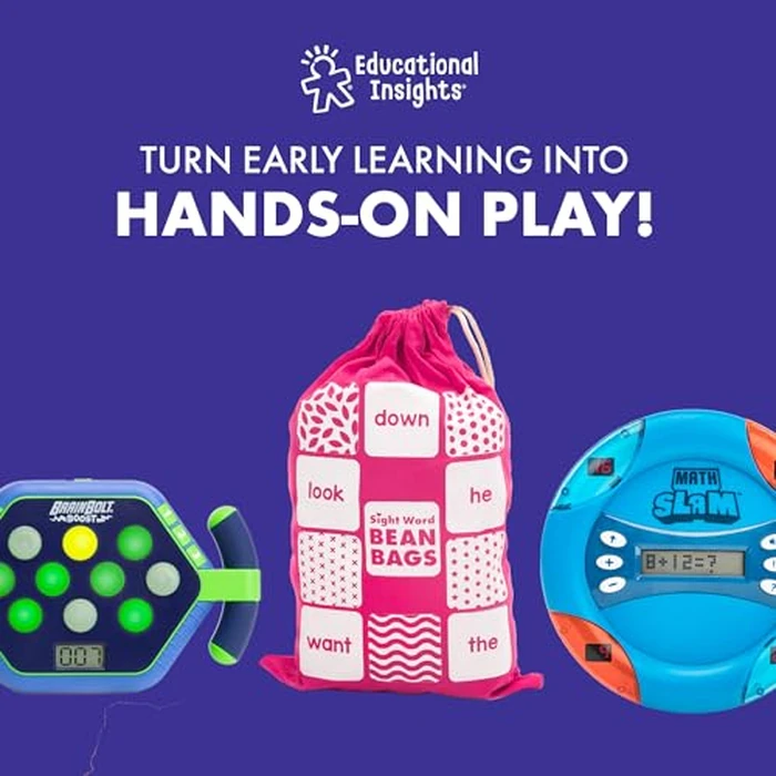 Educational Insights Sight Word Slam - Kindergarten Learning Activities, Sight Word Games, Electronic Phonics Flash Cards, Reading Games for Kids 5-7, Learn to Read CVC Words, Literacy Development by Educational Insights - Image 6