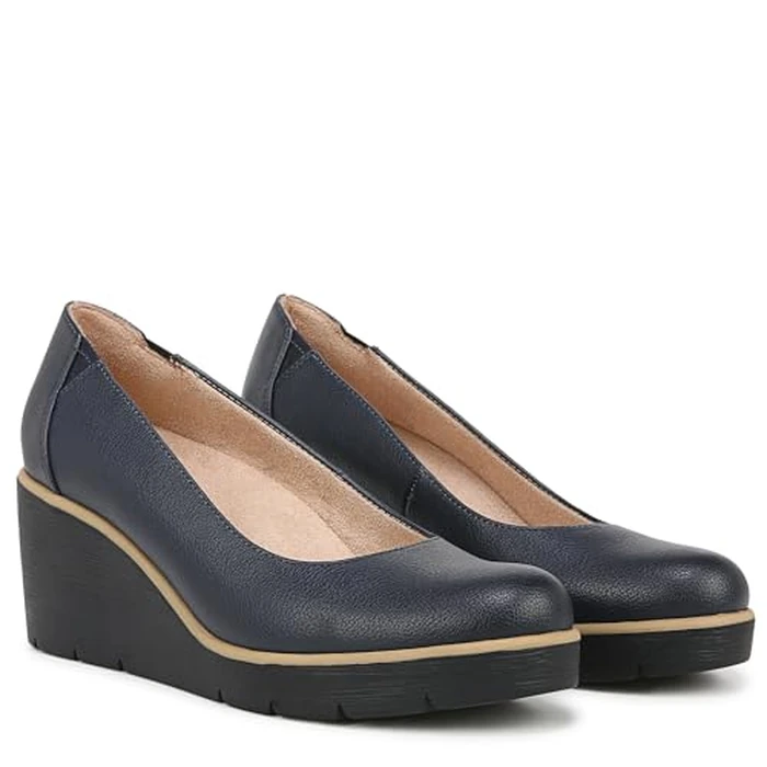 Soul Naturalizer Women's Classic Pump, Navy Tumbled, 6.5 by Naturalizer - Image 7