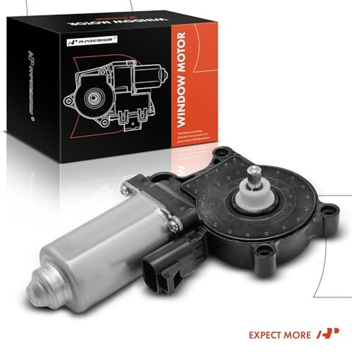 A-Premium Power Window Lift Motor (2-Pin) Compatible with Chevrolet & GMC & Buick & Hummer & Pontiac & Saturn Models-Malibu, Traverse, Acadia, Enclave, H3, G6, Aura, Outlook, w/o Express Up and Down by A-Premium - Image 9
