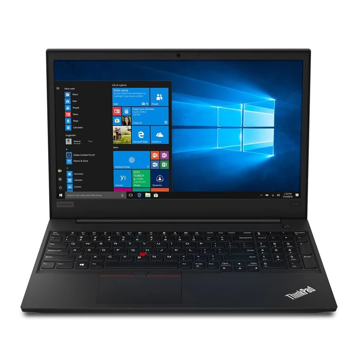 Lenovo ThinkPad E590 Laptop 15.6" - Black - Intel Core i5-8265U 1.6GHz - 16GB RAM - 256GB by Lenovo - Image 1