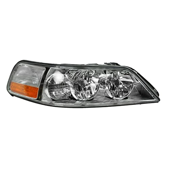 TRQ Passenger Side Headlight Halogen Assembly Compatible with 2001-2011 Lincoln Town Car FO2503214 by TRQ - Image 1