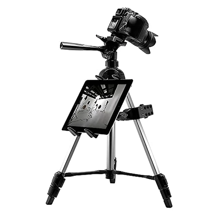 Arkon Heavy Duty C Clamp Tablet Mount for Tripods Carts Tables Desks for iPad Air 2, iPad 4/3/2 Galaxy Note Tab Pro (TABRM086) by ARKON - Image 4