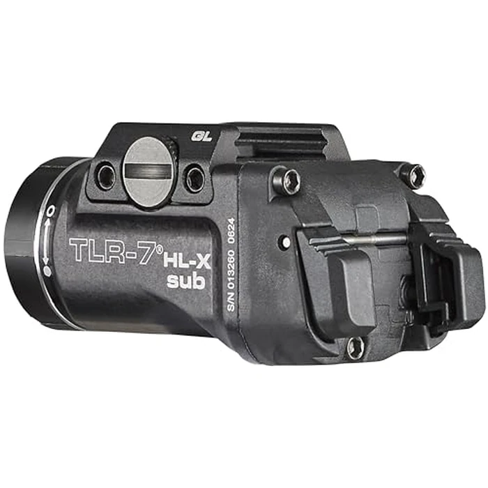 Streamlight 69503 TLR-7 HL-X sub USB 1000-Lumen 10000-Candela Rechargeable Rail-Mounted Weapon Light Exclusively for Glock 43X/48 MOS, 43X/48 Rail, Includes Switches and Key Kit, Black by Streamlight - Image 4