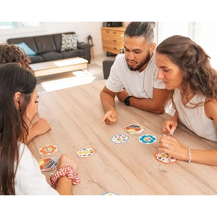 Spot It! - Catan (Bilingual French/English) - Card Games - Reflex/Party - Master the Island of Catan - Ages 6+ - 2 to 8 Players - Under 15 Minute Playtime - Made by Asmodee by Zygomatic - Image 4