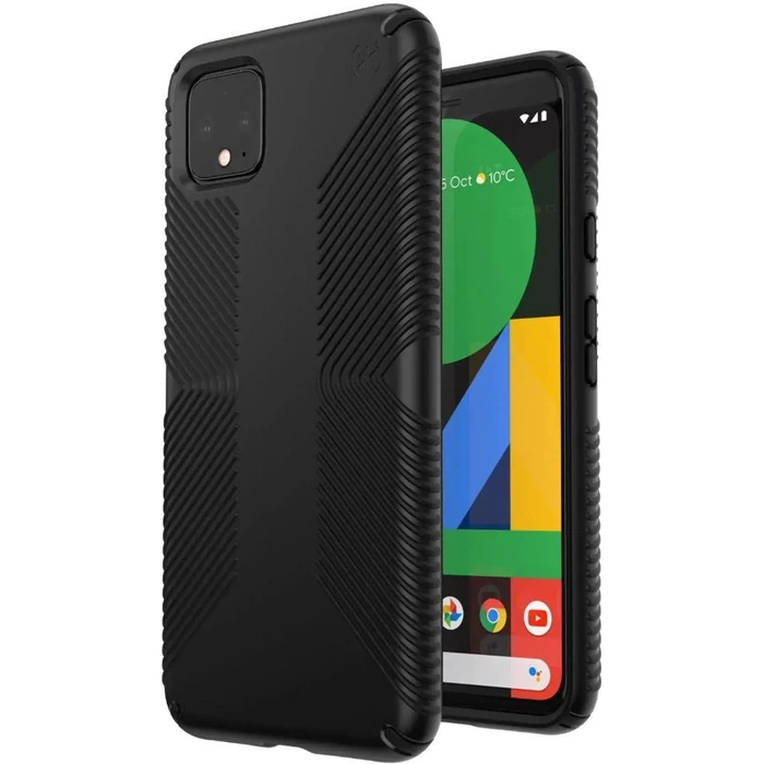 Speck Presidio Grip Hard Phone Case for Google Pixel 4 XL - Black by Speck - Image 1