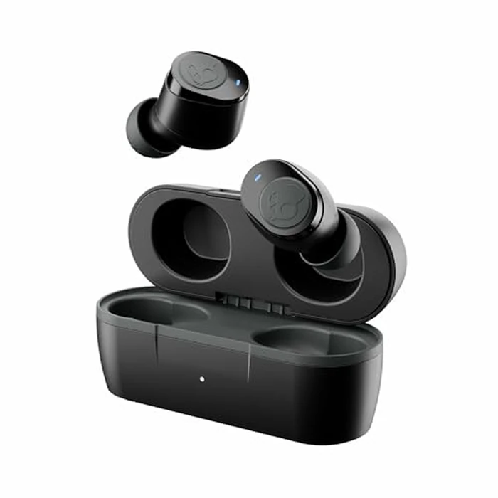 Skullcandy Jib True 2 Wireless Earbuds, Bluetooth Headphones, Up to 33 Hours Battery with Charging Case, Noise Isolating Fit, Sweat and Water Resistant, Microphone for iPhone Android - True Black by Skullcandy - Used - Acceptable condition - CA$27.34