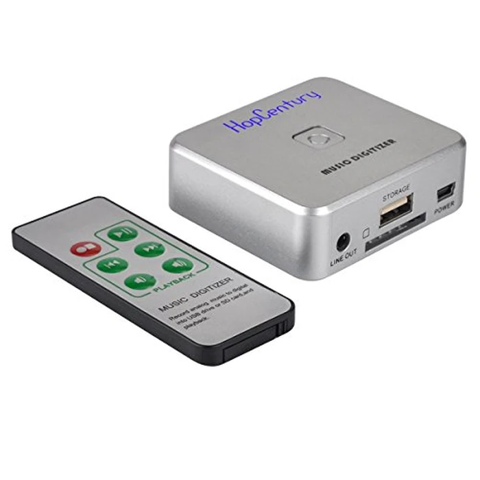 Music Digitizer CD Recorder for Music Audio Capture Device Cassette MP3 Recorder Converter with 3.5mm & RCA Line Input by HopCentury - Used - Like New condition - US$22.73