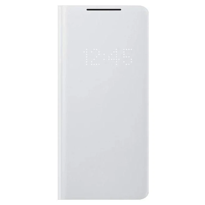 Samsung LED Wallet Cover for Galaxy S21 Ultra (5G) - Light Gray by Samsung - Image 1