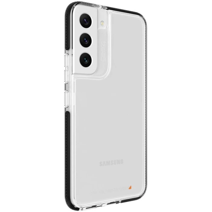 ZAGG Gear4 Santa Cruz Phone Case for Samsung Galaxy S22+ - Clear/Black by ZAGG - Image 2