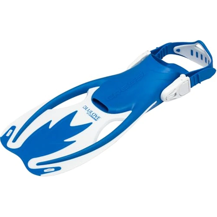 Cressi Rocks fins Short Adjustable Open Heel Fins, Blue/White, L/XL by Cressi - Image 5