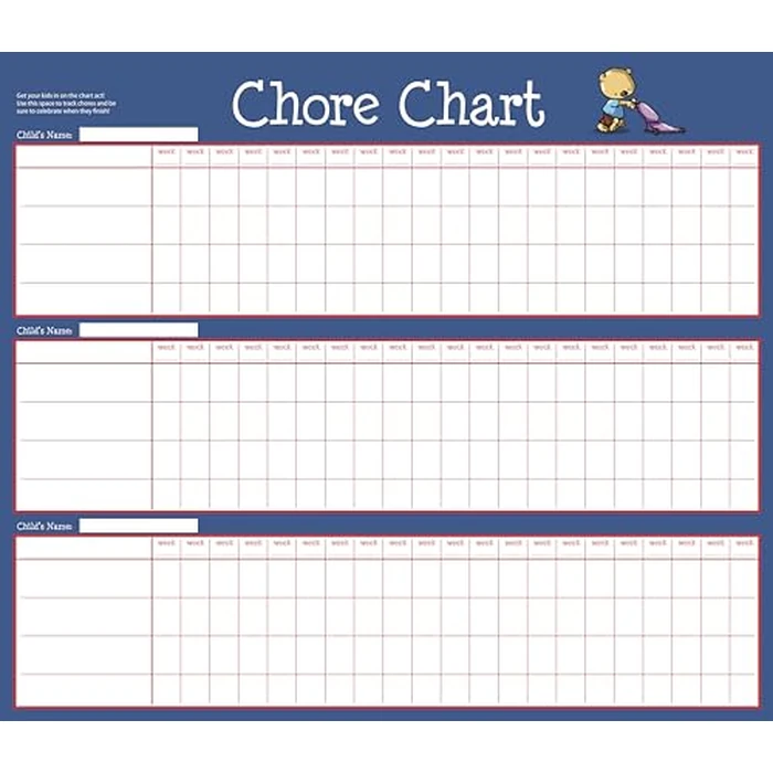 2025 MotherWord Deluxe Ultimate Family Calendar and Chore Chart, 16-Month Family Planner, Sept 2024-Dec 2025, English, Large Deluxe Version, 18" x 13.5" (MWFCT12825) by MotherWord - Image 6
