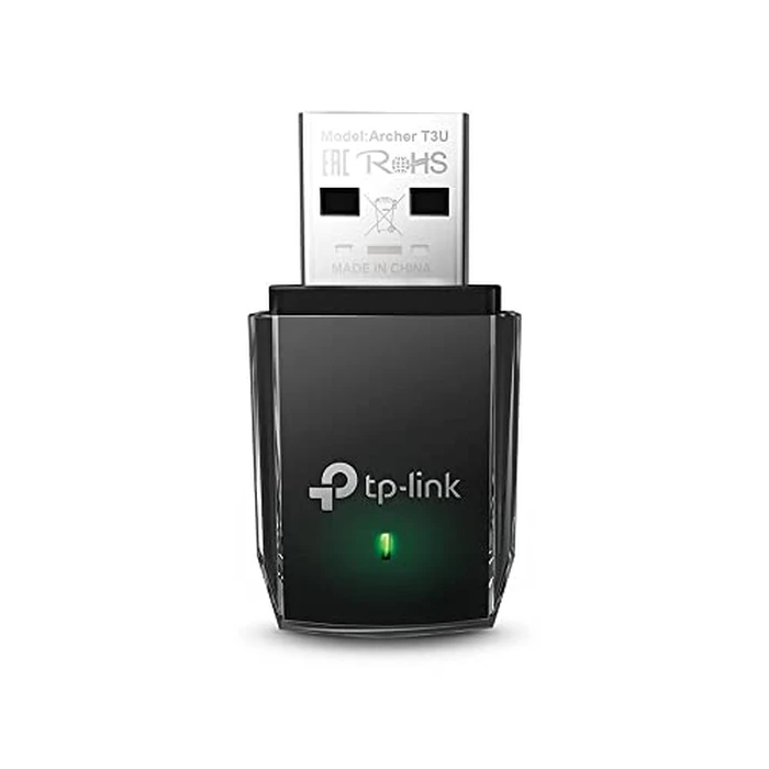 TP-Link AC1300 USB WiFi Adapter(Archer T3U)- 2.4G/5G Dual Band Wireless Network Adapter for PC Desktop, MU-MIMO WiFi Dongle, USB 3.0, Supports Windows 11, 10, 8.1, 8, 7, XP/Mac OS X 10.9-10.14 by TP-Link - Used - Acceptable condition - CA$15.03