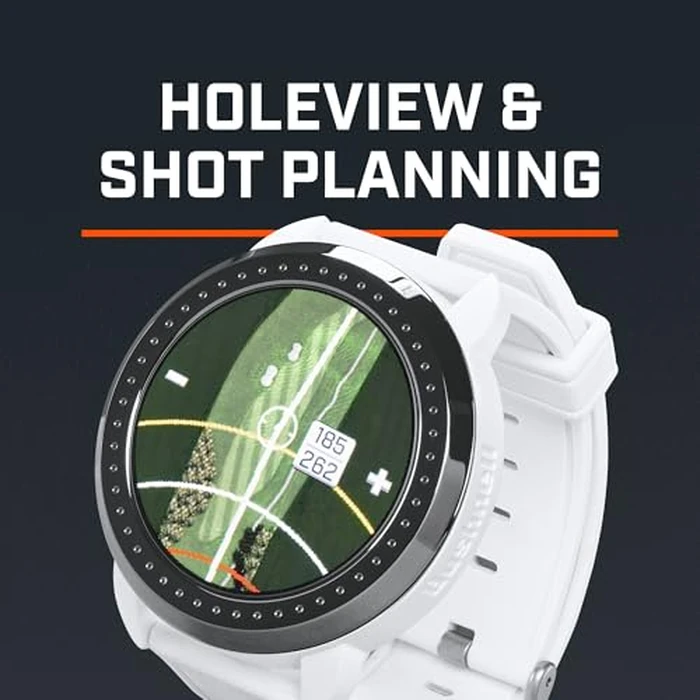 Bushnell Golf iONElite GPS Watch - Color Touchscreen, Slope‑Adjusted Yardages, 38,000+ Courses, Shot Tracker, USB‑C, Magnetic Charger - White by Bushnell - Image 6