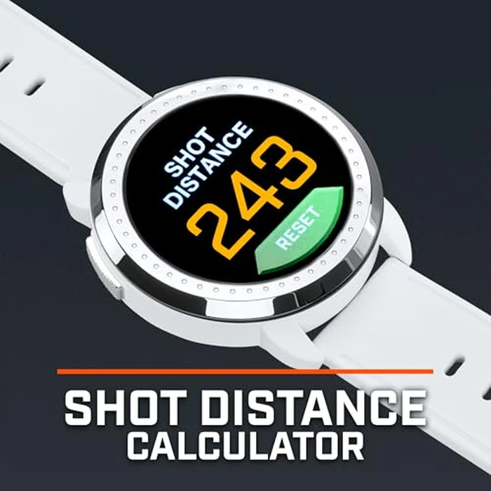 Bushnell Golf iONElite GPS Watch - Color Touchscreen, Slope‑Adjusted Yardages, 38,000+ Courses, Shot Tracker, USB‑C, Magnetic Charger - White by Bushnell - Image 7
