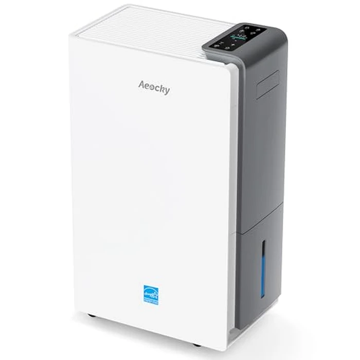 AEOCKY 4500 Sq.Ft Most Efficient Energy Star 2025 Dehumidifier, Max 80 Pint/D Smart Compressor Dehumidifier with Drain Hose, Intelligent Humidistat,for Basement,Bedroom,Home,Bathroom by AEOCKY - Used - Very Good condition
