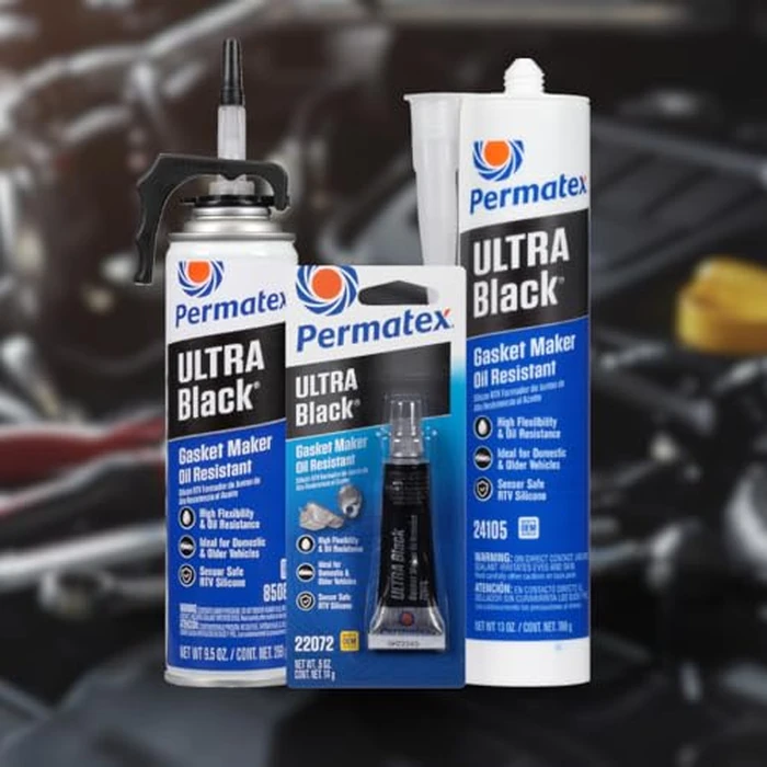 Permatex 85080 Ultra Black Maximum Oil Resistance RTV Silicone Gasket Maker, 9.5 oz. PowerBead Can by Permatex - Image 6