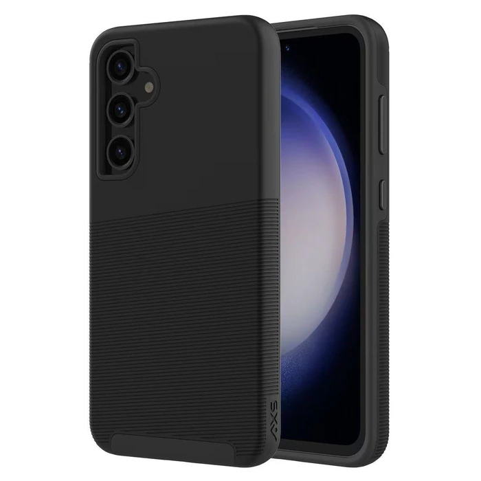 Axessorize PROTech Plus Dual-Layered Anti-Shock Sleek Phone Case for Samsung Galaxy S23 FE - Black by Axessorize - Refurbished - Brand New condition - US$8.78