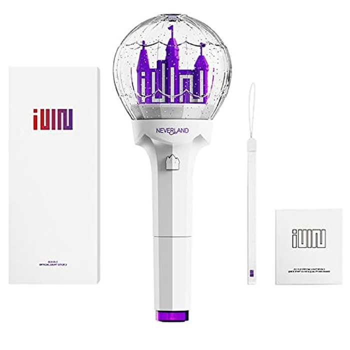 (G) I-DLE Official Lightstick Ver.2 + Seller's Photocards Set - Exclusive K-Pop Merchandise by MENBLY - Image 1