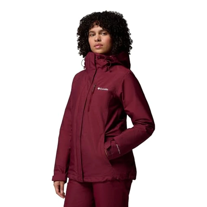 Columbia Womens Whirlibird V Interchange Jacket, Rich Wine Cross Dye, 3X by Columbia - Image 3