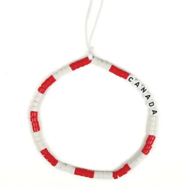 Caseco  Canada Beaded Phone Charm - Charm - Brand New