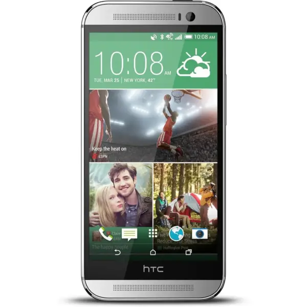 HTC  One M8 - 16GB - Glacial Silver - Good